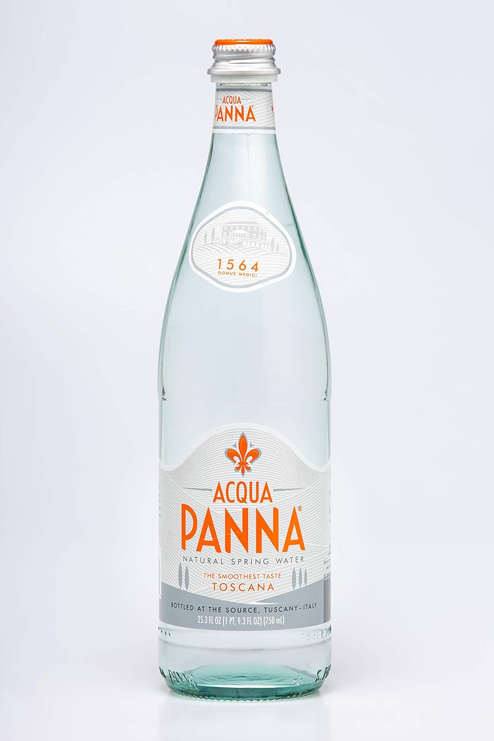 Acqua Panna Natural Spring Water, 750ml Glass 12 bottles