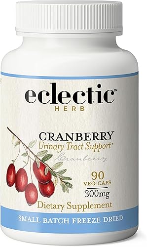 Eclectic Herb - Premium Freeze Dried Cranberry Capsules | Urinary