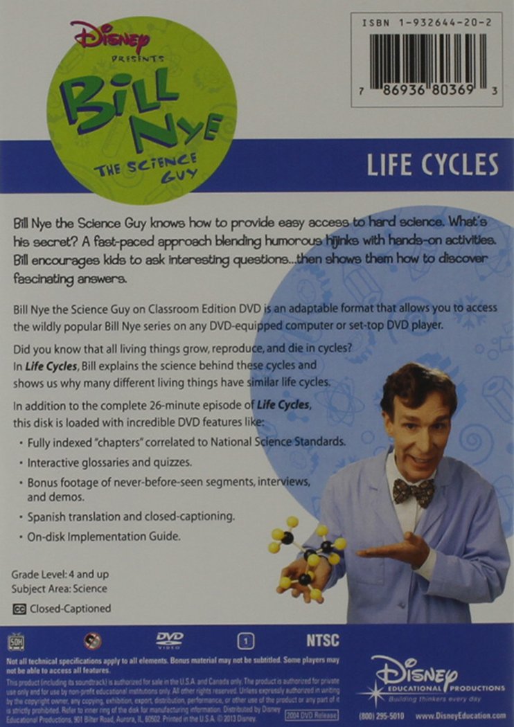 Bill Nye the Science Guy: Life Cycles