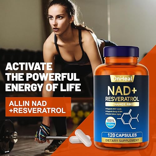 Miniatura 7 de Resveratrol Suplemento para energía y piel - Refuerzo antienvejecimiento con resveratrol - Apoya la salud celular y la concentración - 120 cápsulas