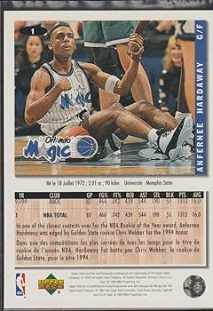 Amazon.com: Anfernee Hardaway (Basketball Card) 1994-95 Upper Deck