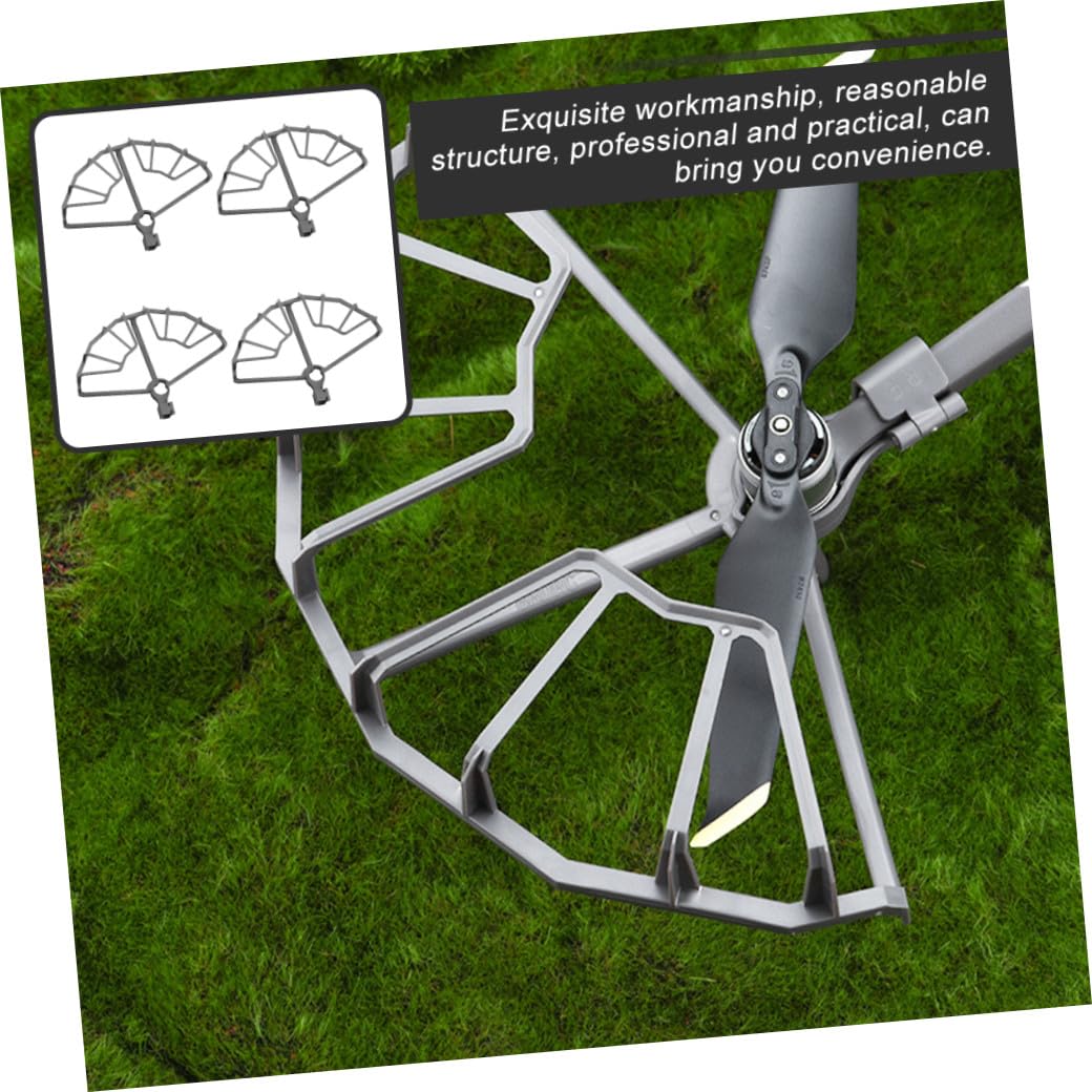UKCOCO 4 Piezas de Hélices para Drones Zoom de Accesorios Anticolisión y Prácticos Instalación sin Herramientas Compatible con Drones
