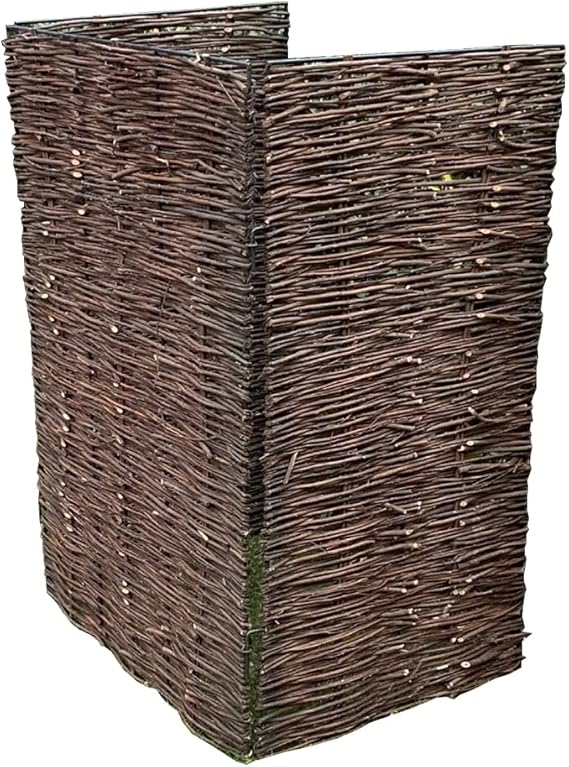 Selections Willow Wheelie Bin Screen (Single) Amazon.co.uk Garden