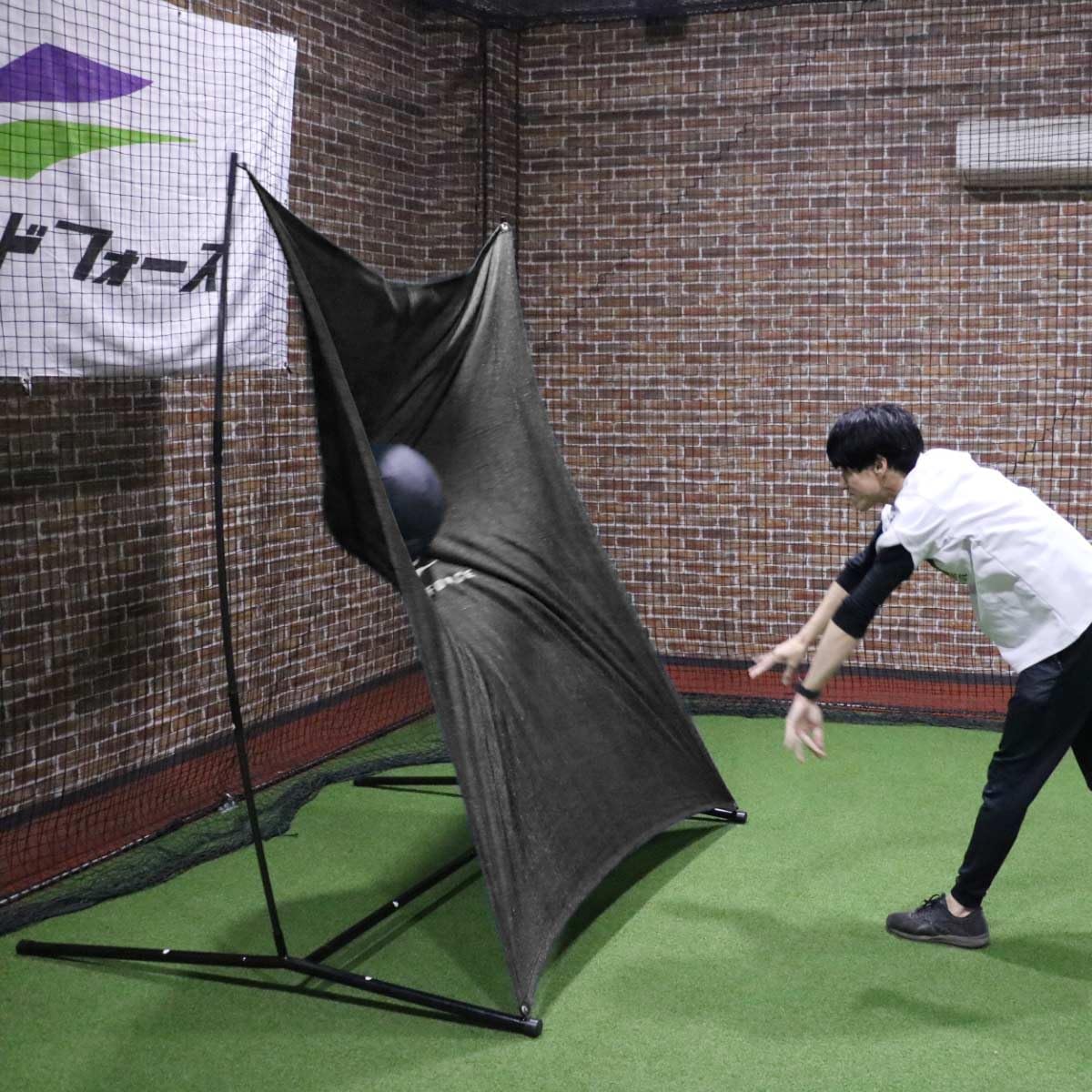 FIELD FORCE グリーンモンスター FKMP-2116 メディシン対応 楽天市場】野球 フィールドフォース トレーニング ネット 練習用