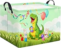 Vista 65 de Cesta de almacenamiento para niños y niñas, cesta de regalo, estante de libros vacío, rectangular, decoración de habitación de animales