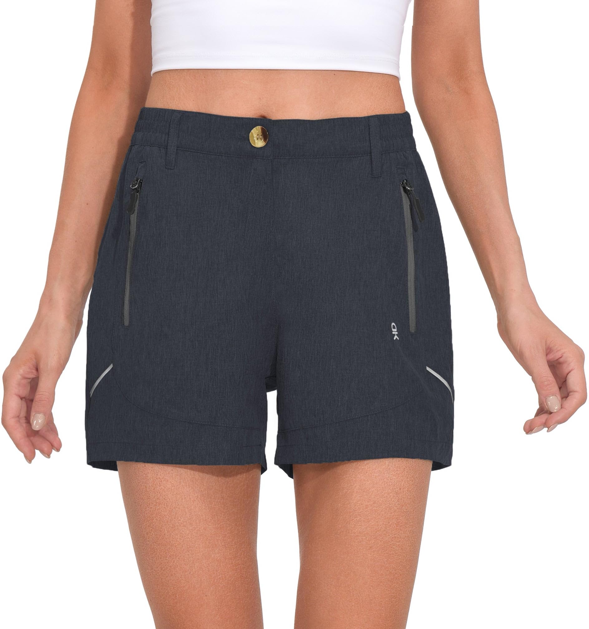 Little Donkey Andy Women's 3.5 Inches Lightweight Stretch Quick Dry Shorts for Running Hiking Golf