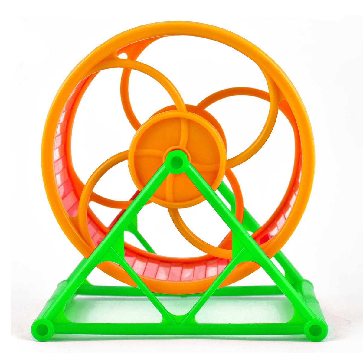 12.5 cm Running Cum Jogging Cum Exercise Wheel for Hamster/Dwarf/Gerbil/Mice/Mouse (Random Color) 2