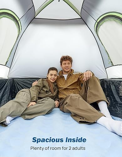 Miniatura 3 de JOYTUTUS Tienda de campaña para camión con Rainfly de 5.5 a 5.8 pies, tienda de campaña recta y espaciosa con malla Sky View, impermeable PU2000mm