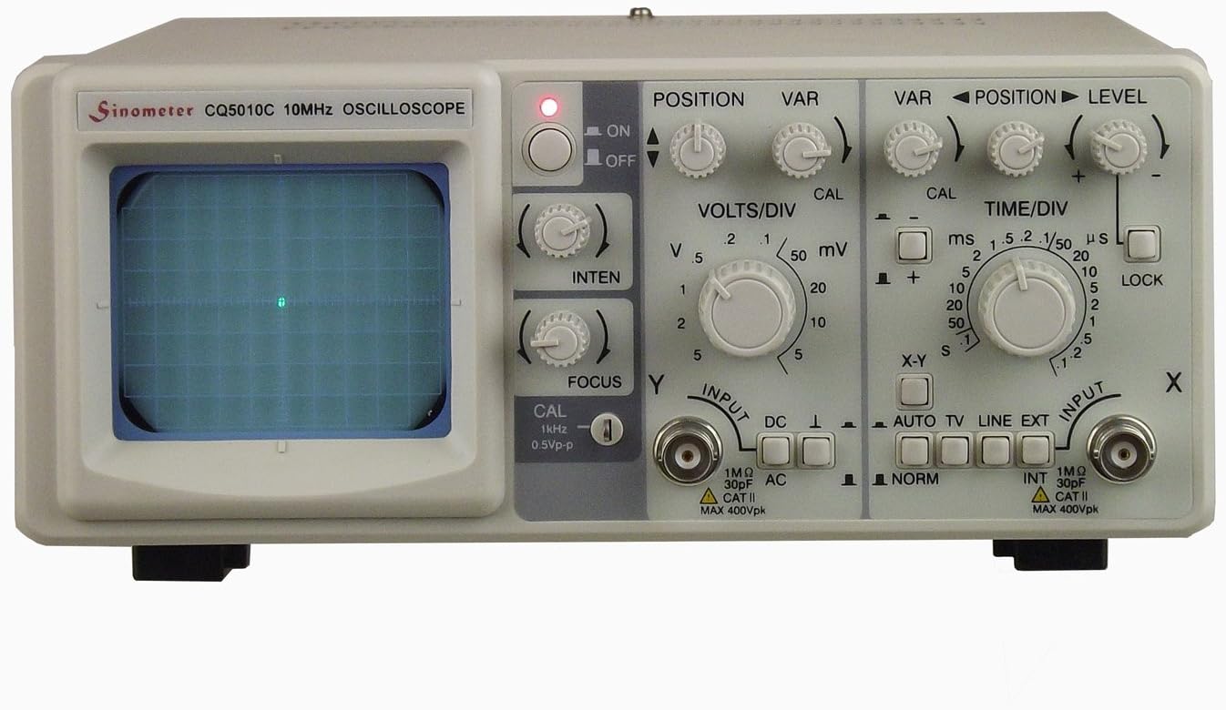 Sinometer 10 MHz Single Channel Oscilloscope, CQ5010C