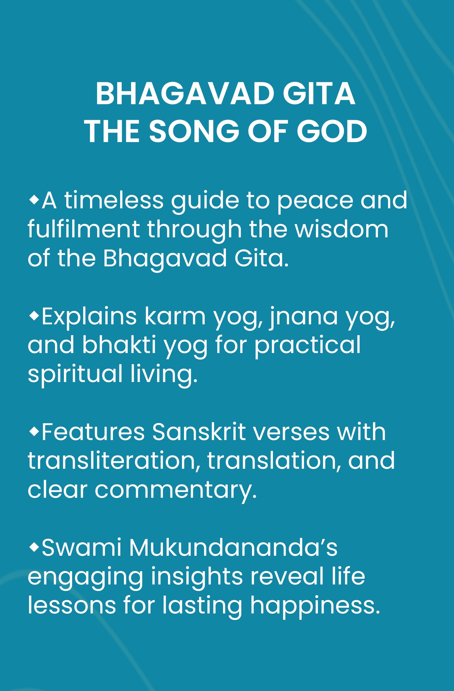 Bhagavad Gita: The Song of God
