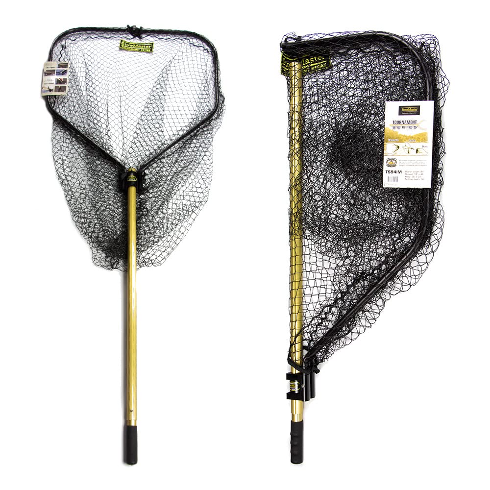 TS94IM Tournament Series Precision Landing Net, Gold/Black