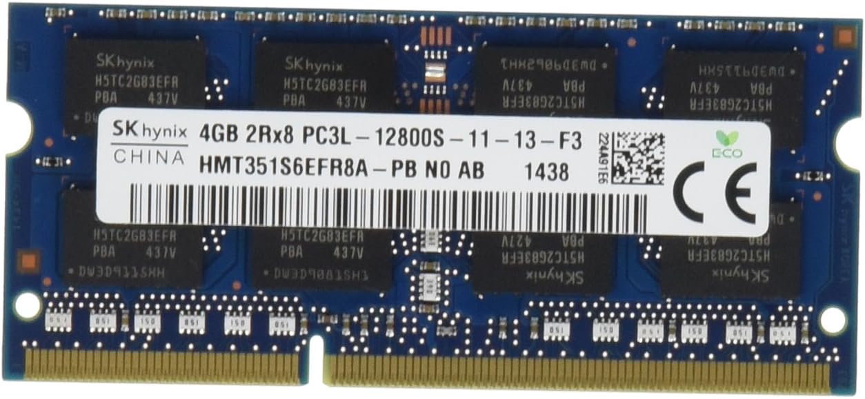 Lenovo 55Y3711 RAM Module - 4 GB - DDR3 SDRAM - 1333MHz DDR3-1333/PC3-10600 - ECC - 204-pin SoDIMM