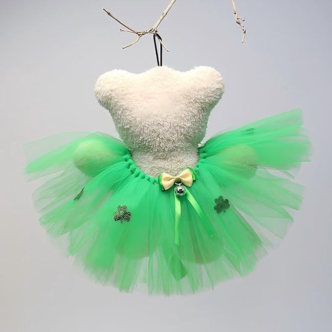 Disfraz para Perro St. Patrick's Day 2 Piezas Verde miniatura 7