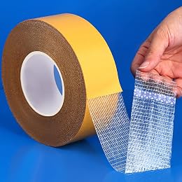 Qujianwei Double Sided Carpet Tape Heavy Duty,2 inch x 21.9 Yards,Rug Tape for Carpet,Hardwood Floors and Area Rugs, mats,wall Hanging etc,Residue Free.