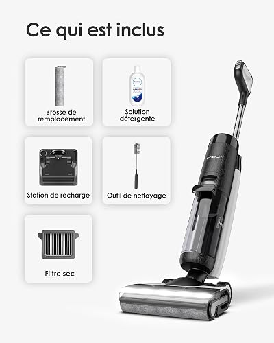 Tineco Floor One S7 Pro Aspirateur Laveur, SmoothPower, Éclairage LED - 11