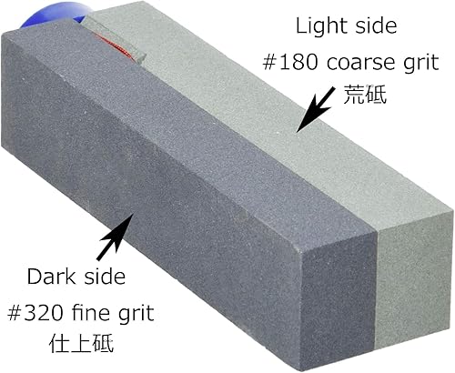 Miniatura 2 de KAKURI Piedra de afilar hoz tamaño de bolsillo, sacapuntas de herramientas de jardín, herramienta de shaepening pequeña para hoz, azada, malezadora,