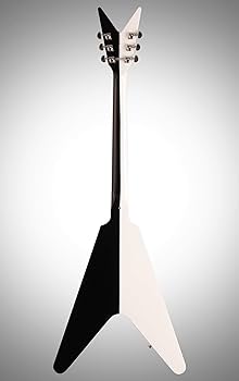 Dean Michael Schenker Signature Retro Electric Guitar, Black/White