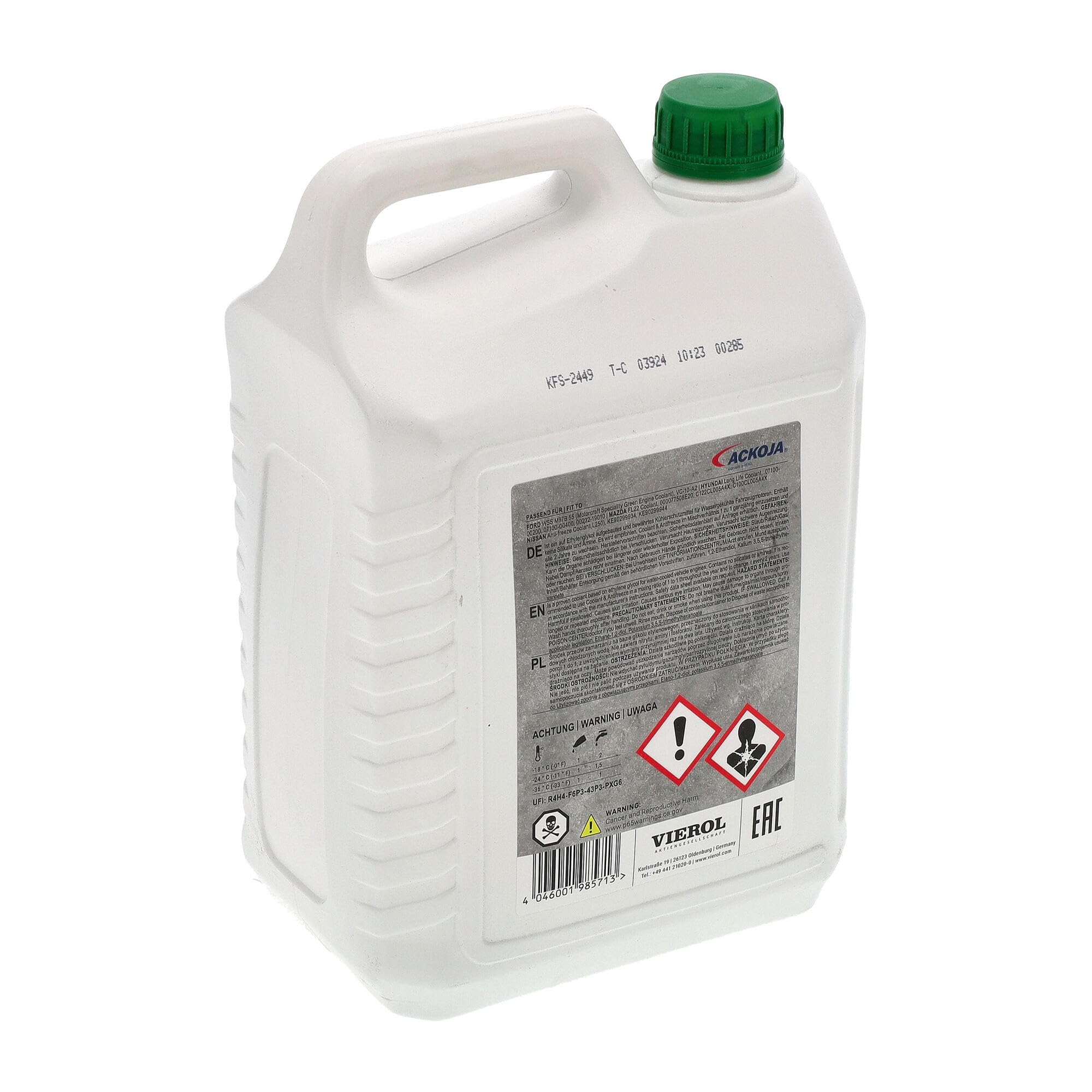 ACKOJA A60-0002 Antigelo