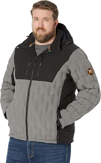 Timberland PRO Mens A4QT6 Endurance Shield Jacket Large Gargoyle