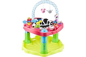 Evenflo Exersaucer Moovin' & Groovin' Activity Center for Baby Bouncy adventures