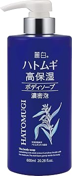 Reihaku Hatomugi Highly Moisturizing Body Soap 600mL