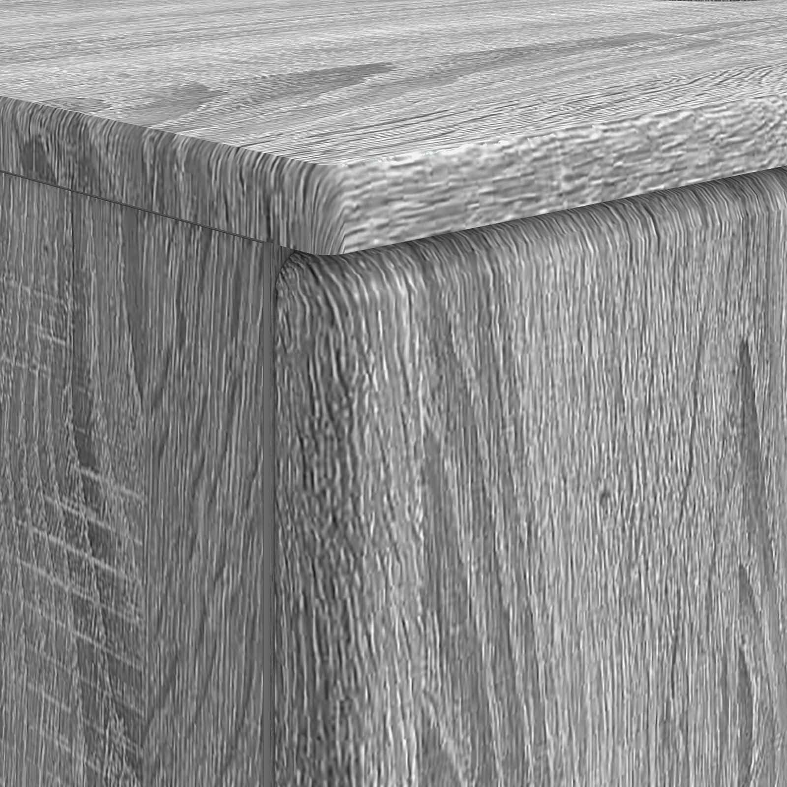 Szafka pod umywalkę BREDA Sonoma szara 82 x 41 x 59 cm materiał