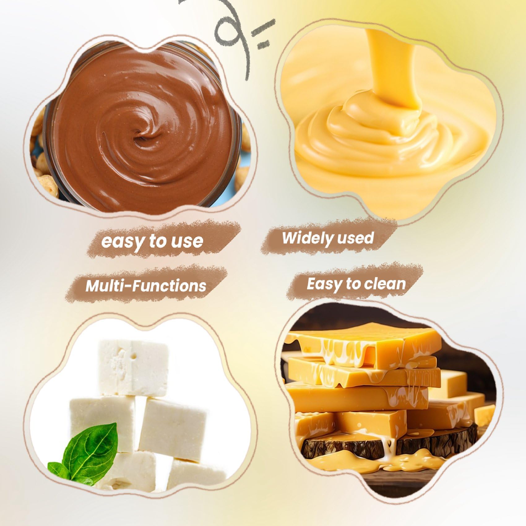 Juego de Ollas de Doble Caldera Olla de FusióN de Acero Inoxidable con EspáTula de Silicona para Derretir Chocolate, JabóN, FabricacióN de Velas