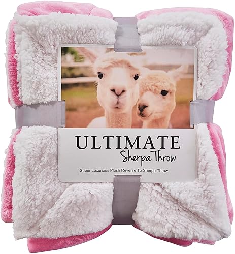 Miniatura 4 de Manta para sofá o sillón, manta mullida de franela de felpa y manta mullida, suave y acogedora para cama, manta gruesa y cálida para invierno, 50 x