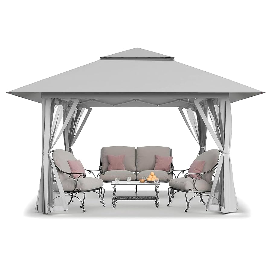 OCTAGON SHADE＆GRIP & ZERONOCAP 3点セット Amazon.com : CROWN SHADES 11X11 Outdoor Pop Up Gazebo Base