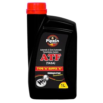 PIPKIN ATF-TASA Transmission Oil 1 Litre Pack of 1 | Synchromesh Gears and Automatic for Gearboxes, Power Steering & More