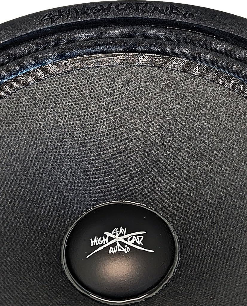 Sky High Car Audio SH-BL84 8" 4 ohm Midrange Loudspeaker (Single Speaker)