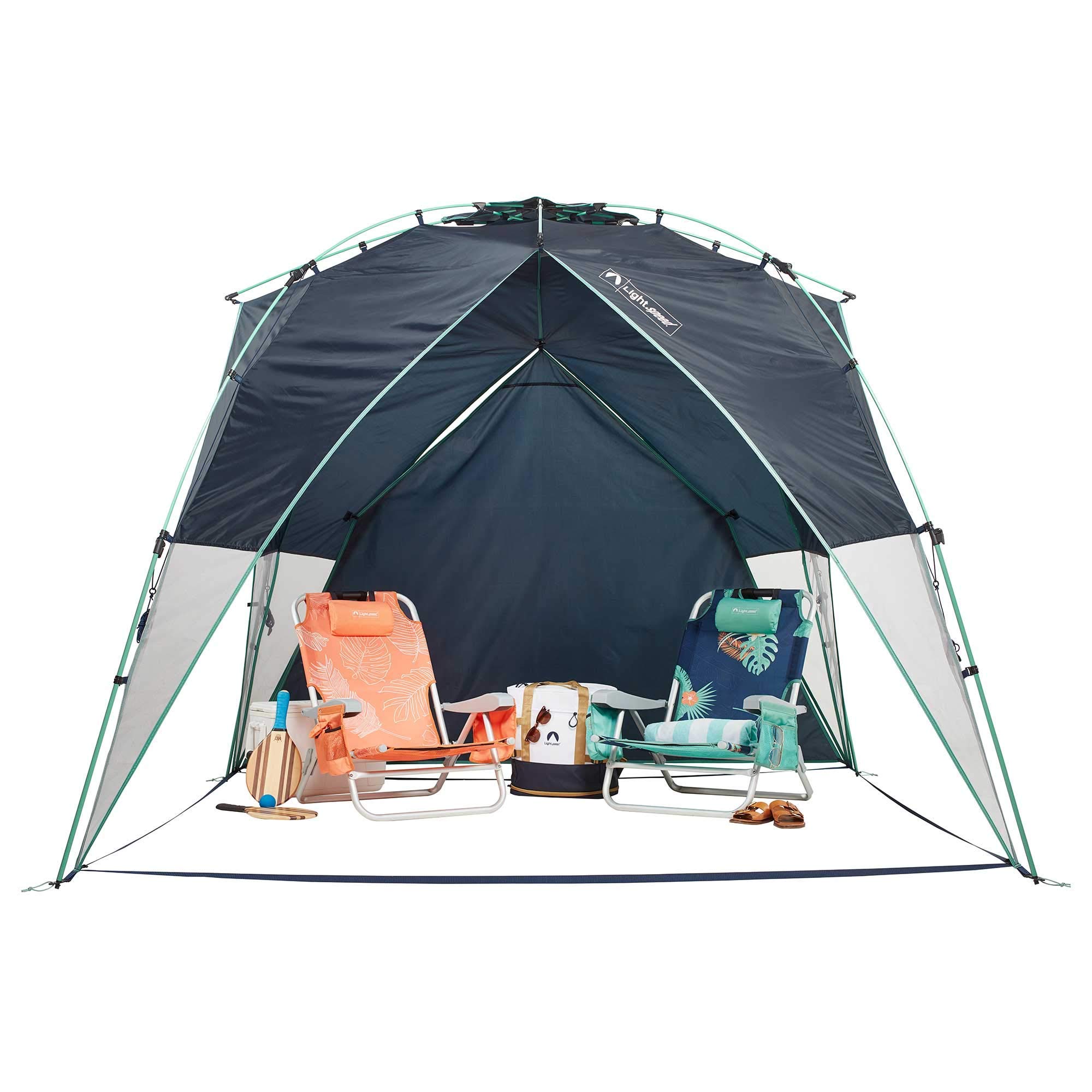 Lightspeed Outdoors Tall Canopy, Beach Shelter, Lightweight Sun Shade