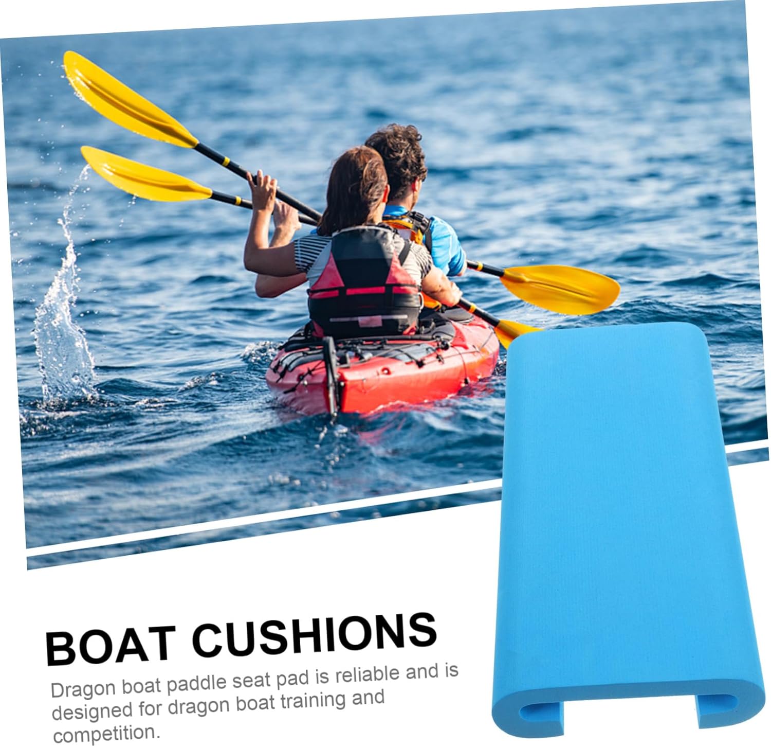 Sosoport 5pcs Dragon Boat Cushion Red Eva Mat