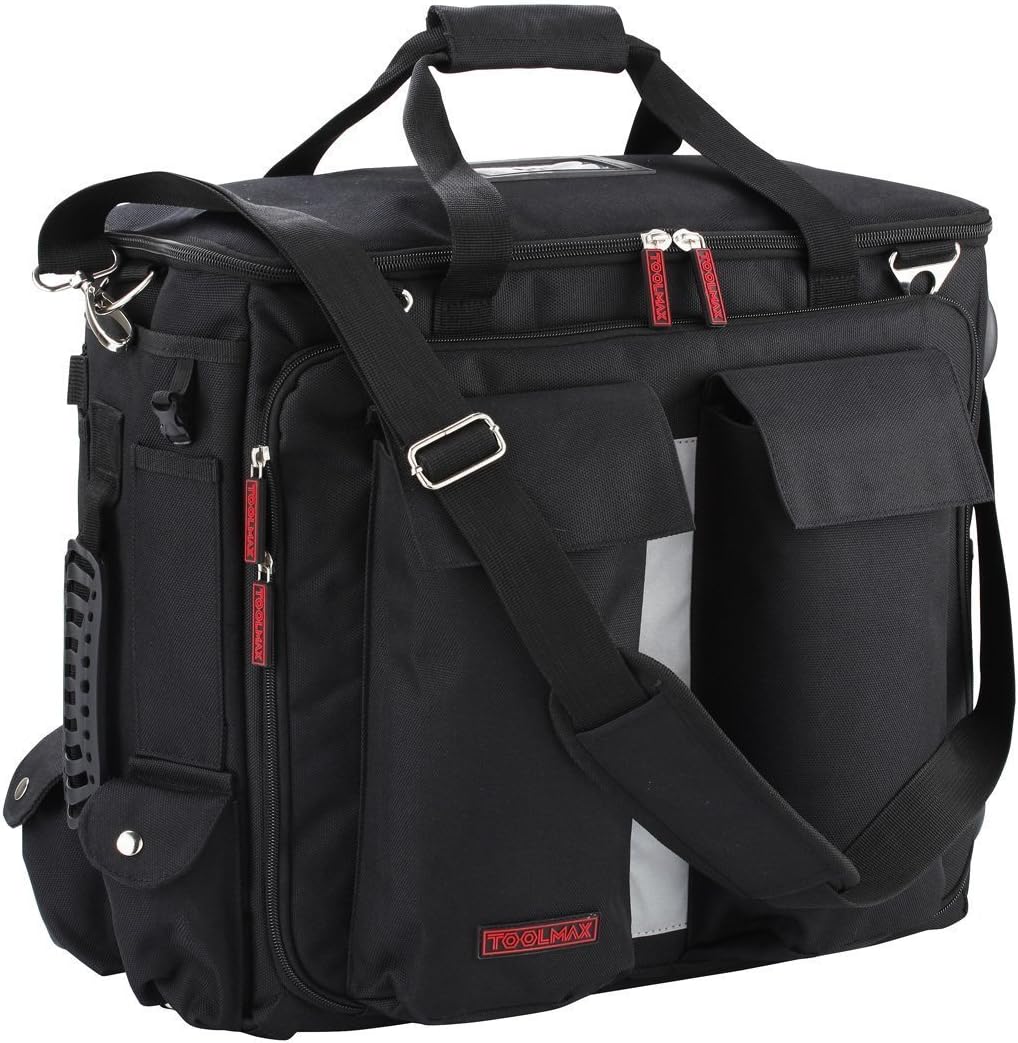 ToolMax - Tool bag holdall and backpack - heavy duty durable tool bag