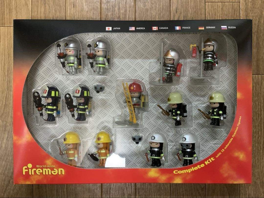 ワンフェス限定 世界の消防士 ファイアマン コンプリートBOXセット Amazon.co.jp: ワンフェス限定 世界の消防士 ファイアマン