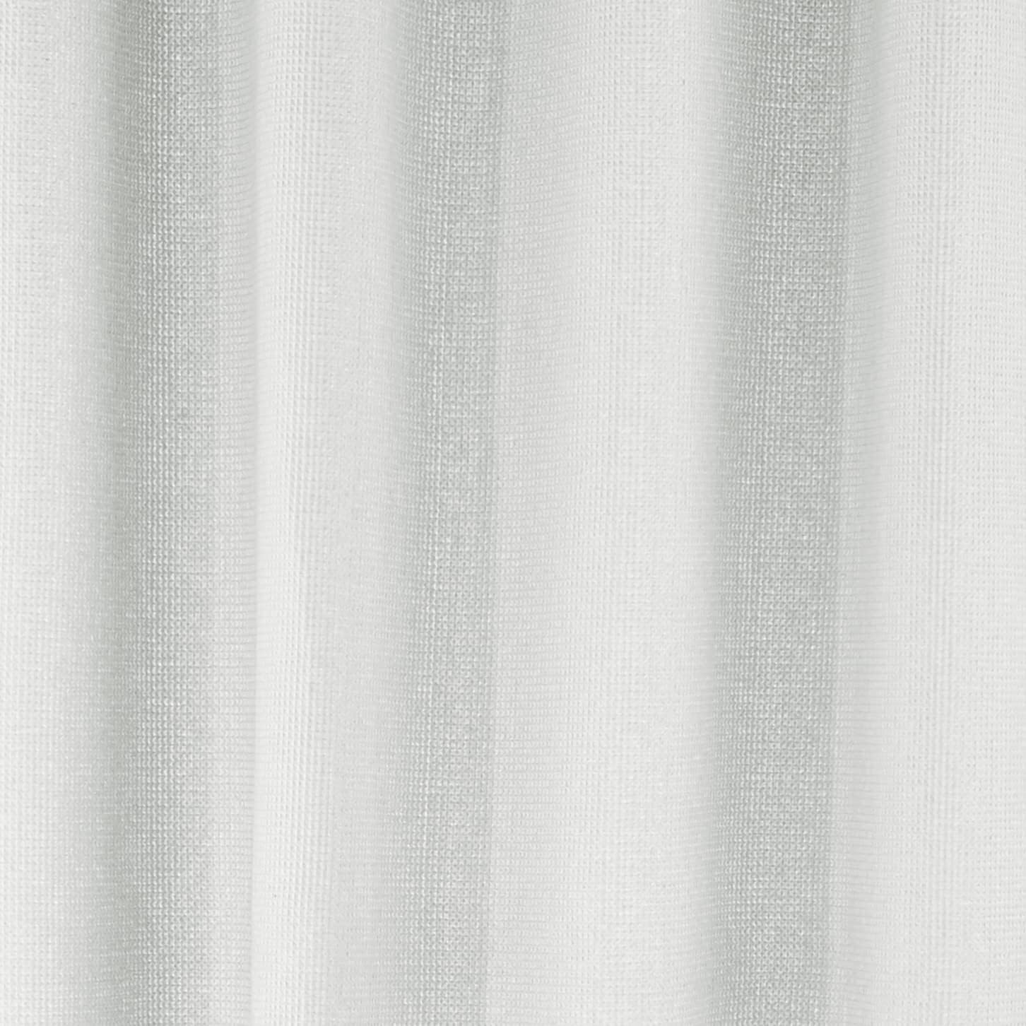 Amazon Aware Waffle Weave Shower Curtain, 50% Recycled Poly/50% Bci Cotton, Light Gray, 72" x 72"