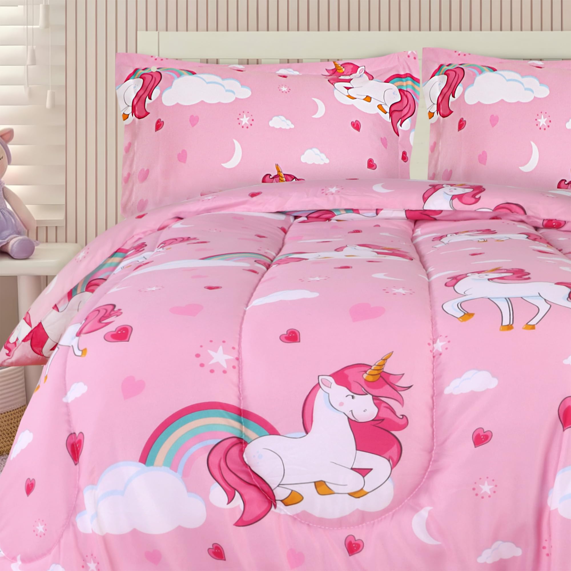 Utopia Unicorn Twin Comforter