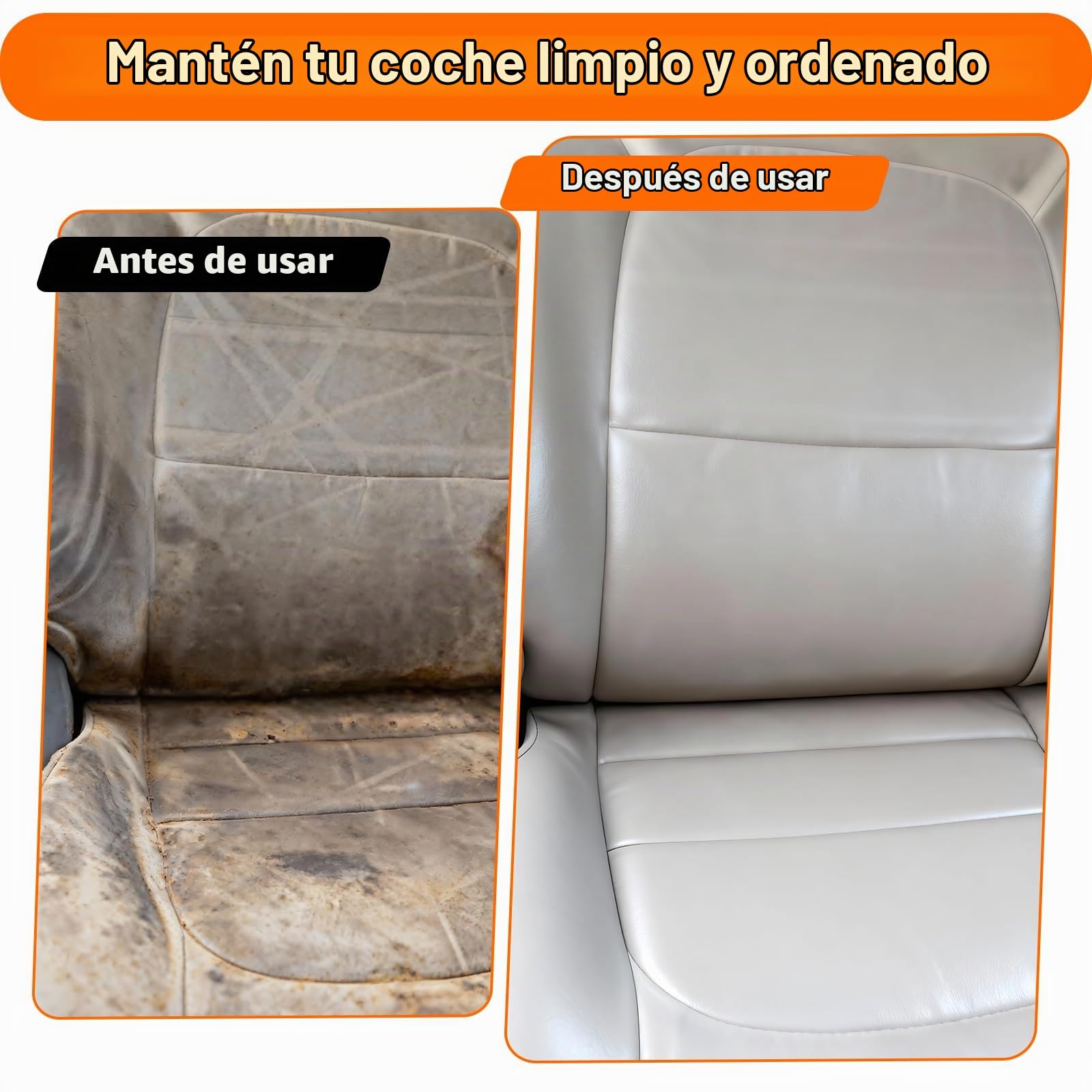 100 piezas Fundas para asientos de coche desechables – Protectores de asiento universales de plástico PE para coches, aviones, restaurantes