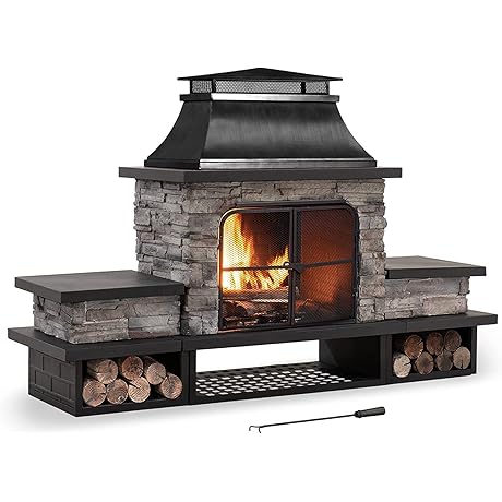 Sunjoy Siesta Key Outdoor Fireplace: The Epitome of Warmth and Ambiance