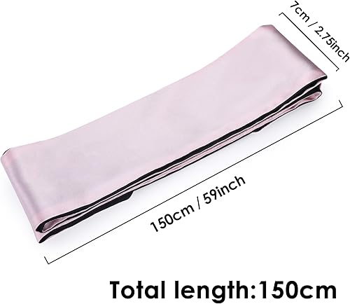 Miniatura 6 de FRESHME Antifaz de seda para dormir - Antifaz cómodo para los ojos para dormir para mujeres y hombres, regalo para el día de San Valentín, antifaz
