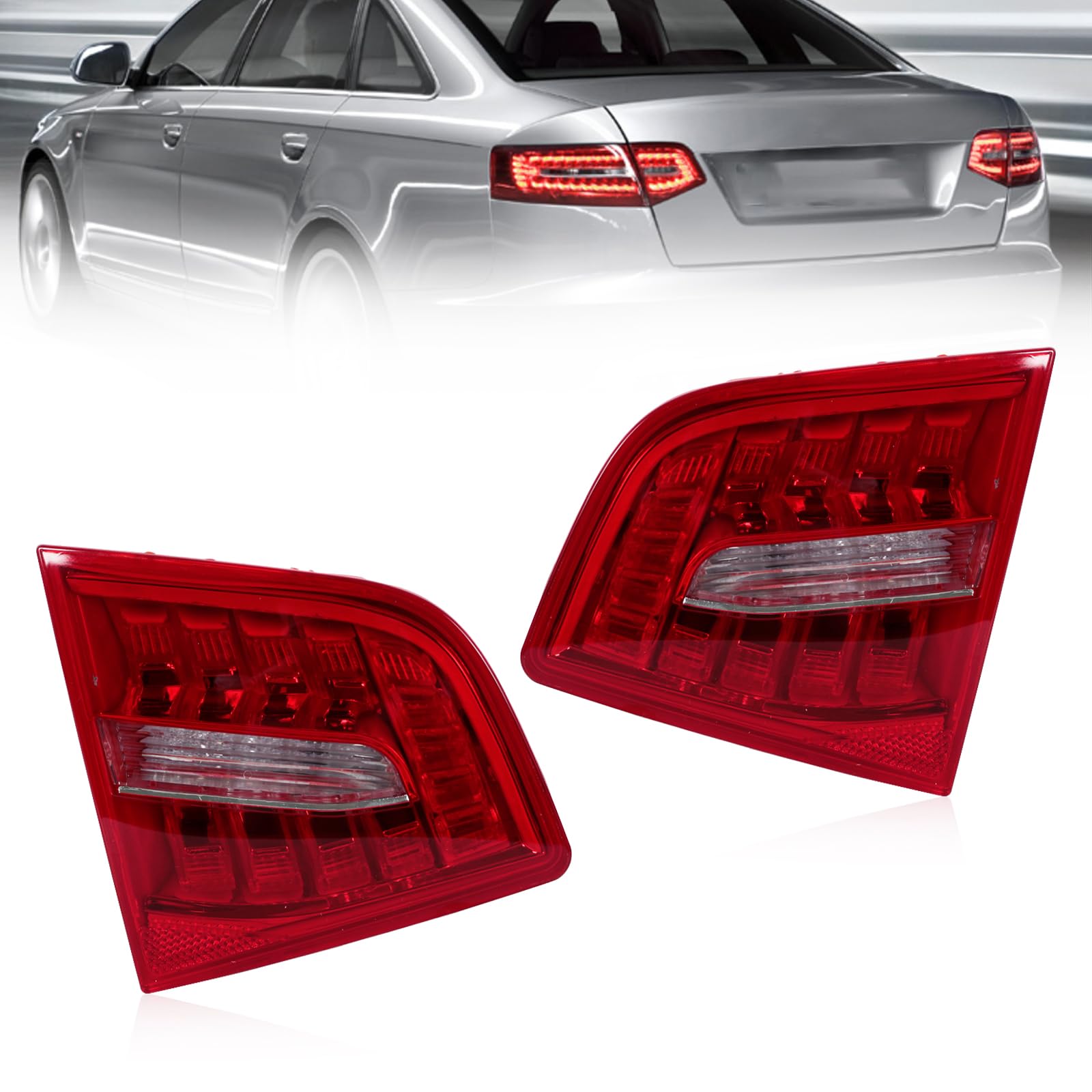 アウディ A6 C6 RS6 右テール ライトストップライトウィンカーランプ Amazon.com: JESYMBX Tail Light For Audi A6 C6 S6 Quattro 2009-2011
