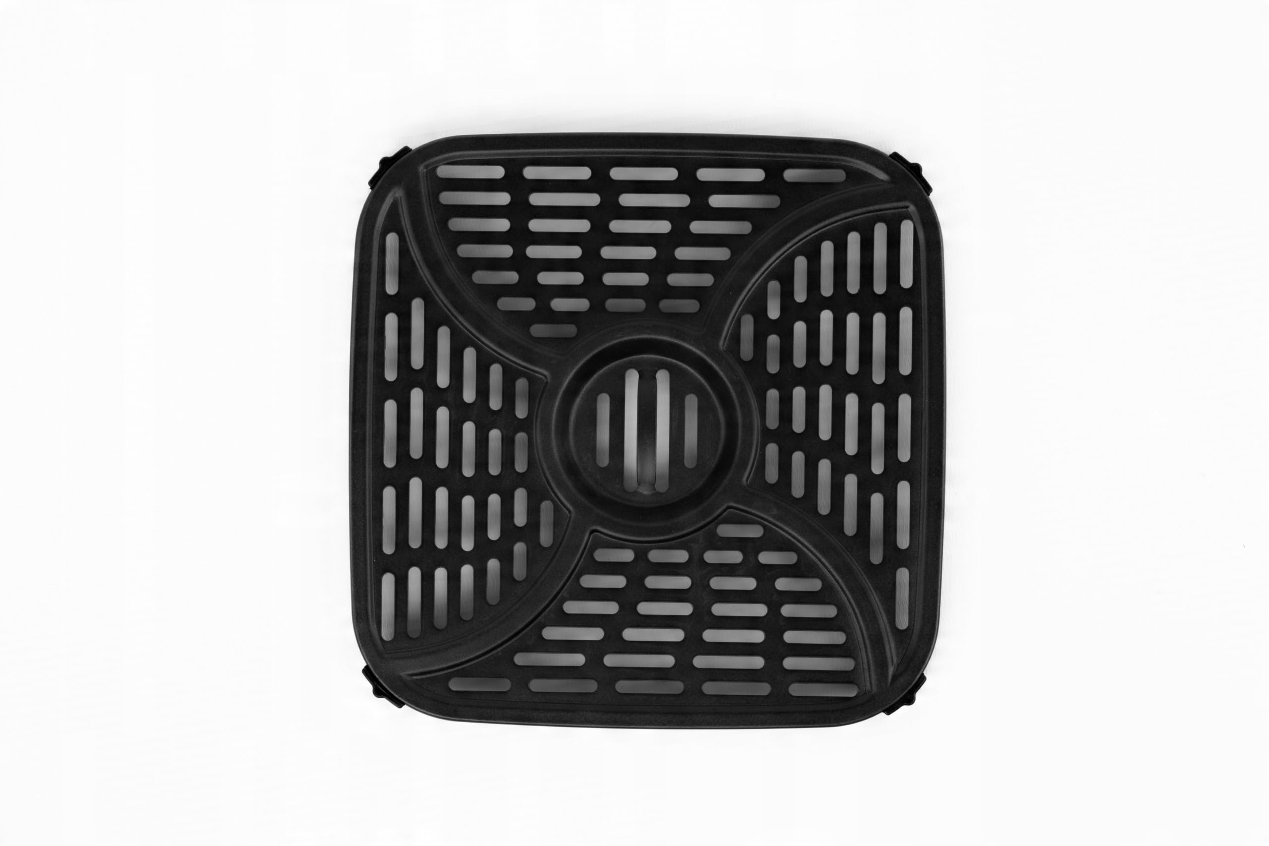 Freidora de Aire 5L 1500W, Air Fryer sin Aceite con 10 Programas Automáticos, 40–200°C, Pantalla LED Táctil, Cesta y Rejilla, Ventana de Visualización, Fácil Limpieza, Compacta, Negro