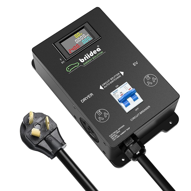 Chave Automática de Potência briidea para Secadora e Veículo Elétrico NEMA 10-30