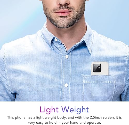 Miniatura 5 de Zyyini XS13 - Teléfono inteligente desbloqueado, mini teléfono móvil de 2.5 pulgadas para Android 6, Dual Sim, 1 GB8 GB, teléfono de respaldo