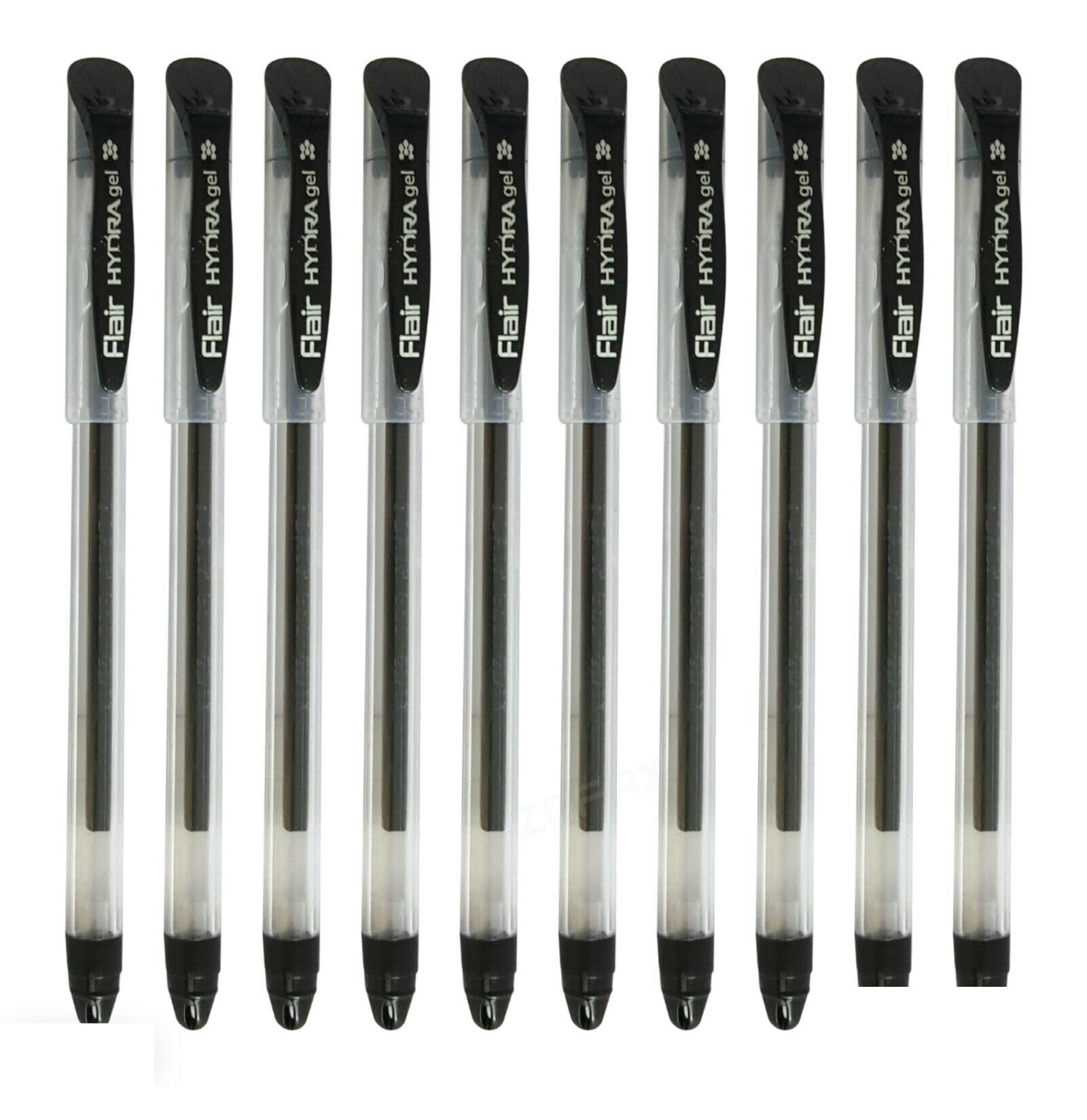 Flair Hydra Gel Pen (Pack of 25) black ink
