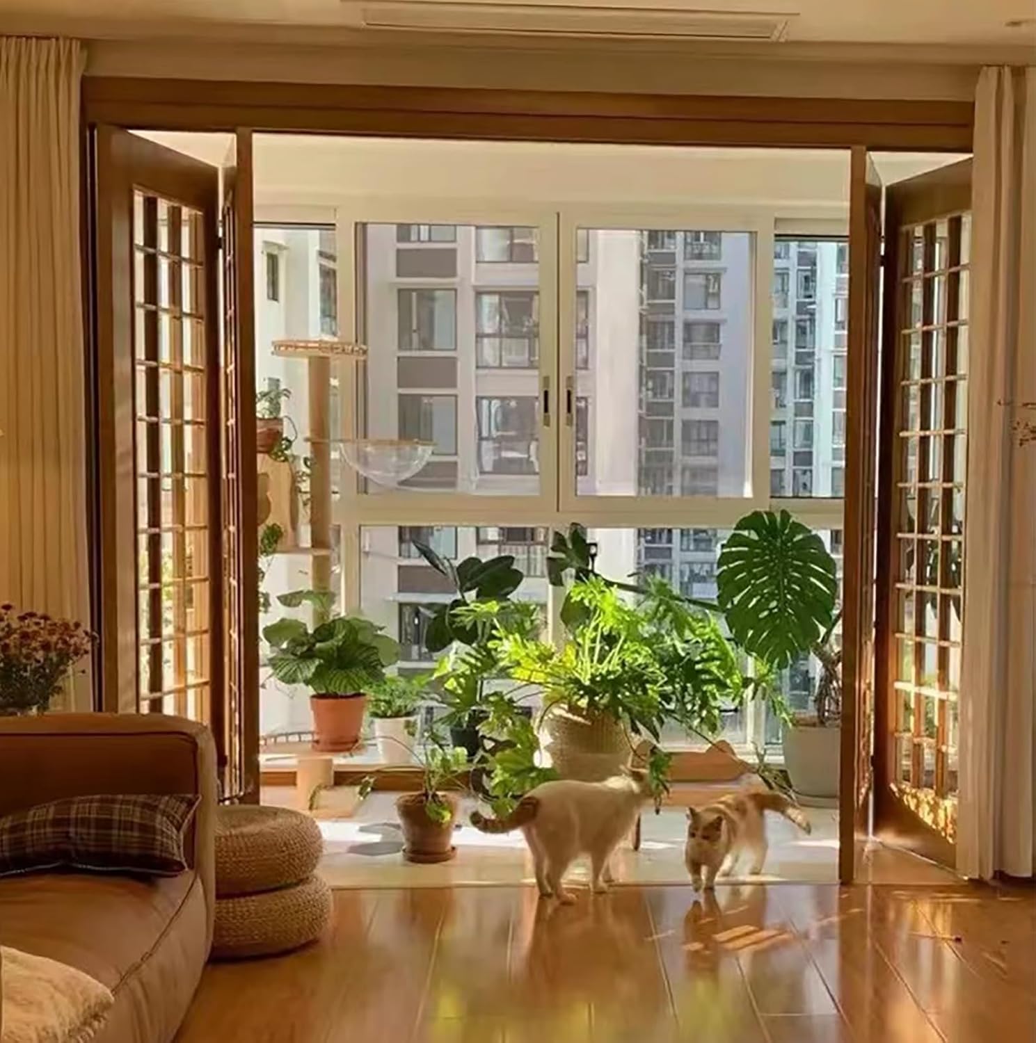 Heavy Duty Bi-fold Door Hardware for Wardrobes, Ceiling Mounted Aluminium Pocket Door Tracks and Rollers