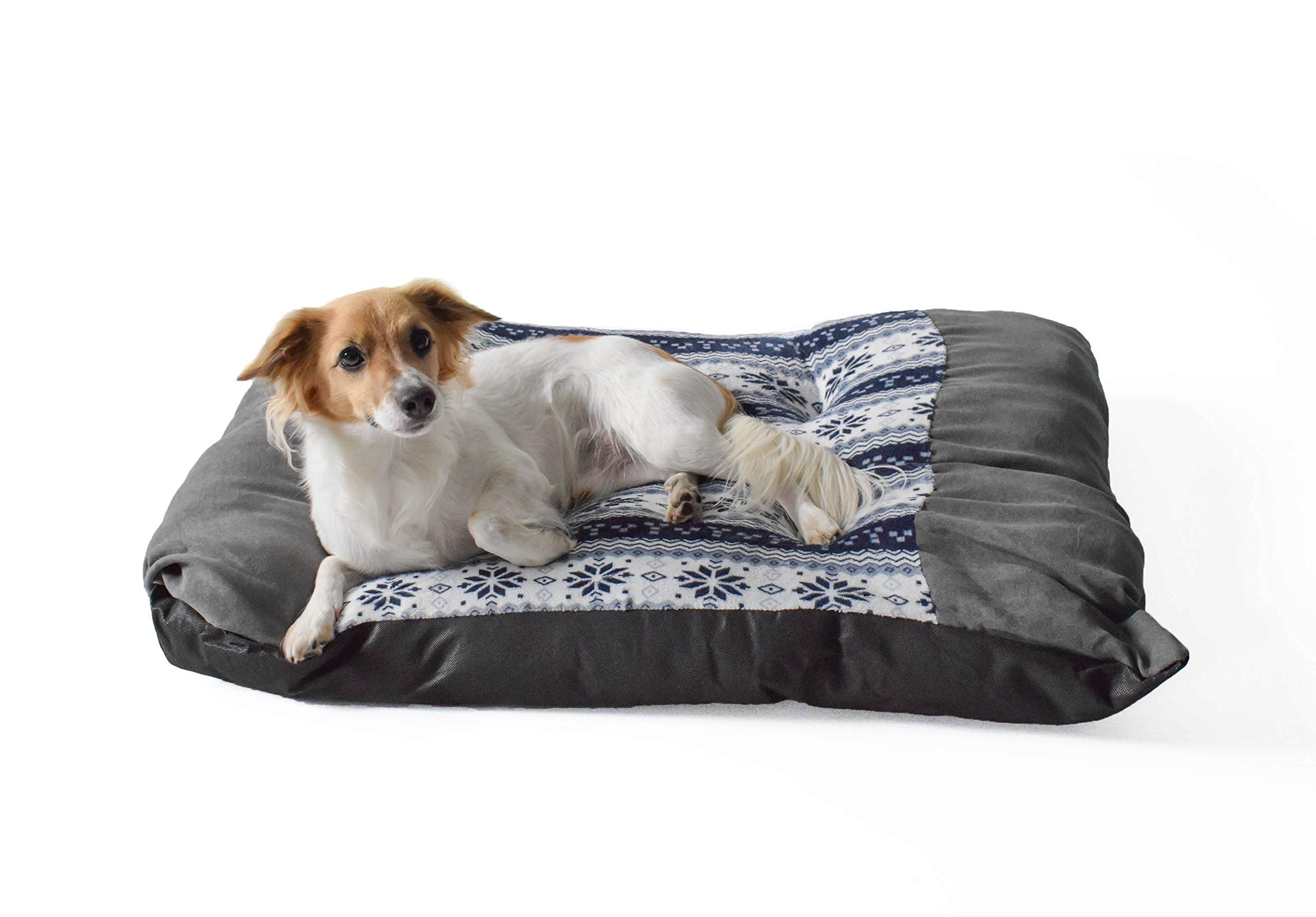Sogni e Capricci Pets N.2 Cushion Snow, Blue, 88 x 69 cm