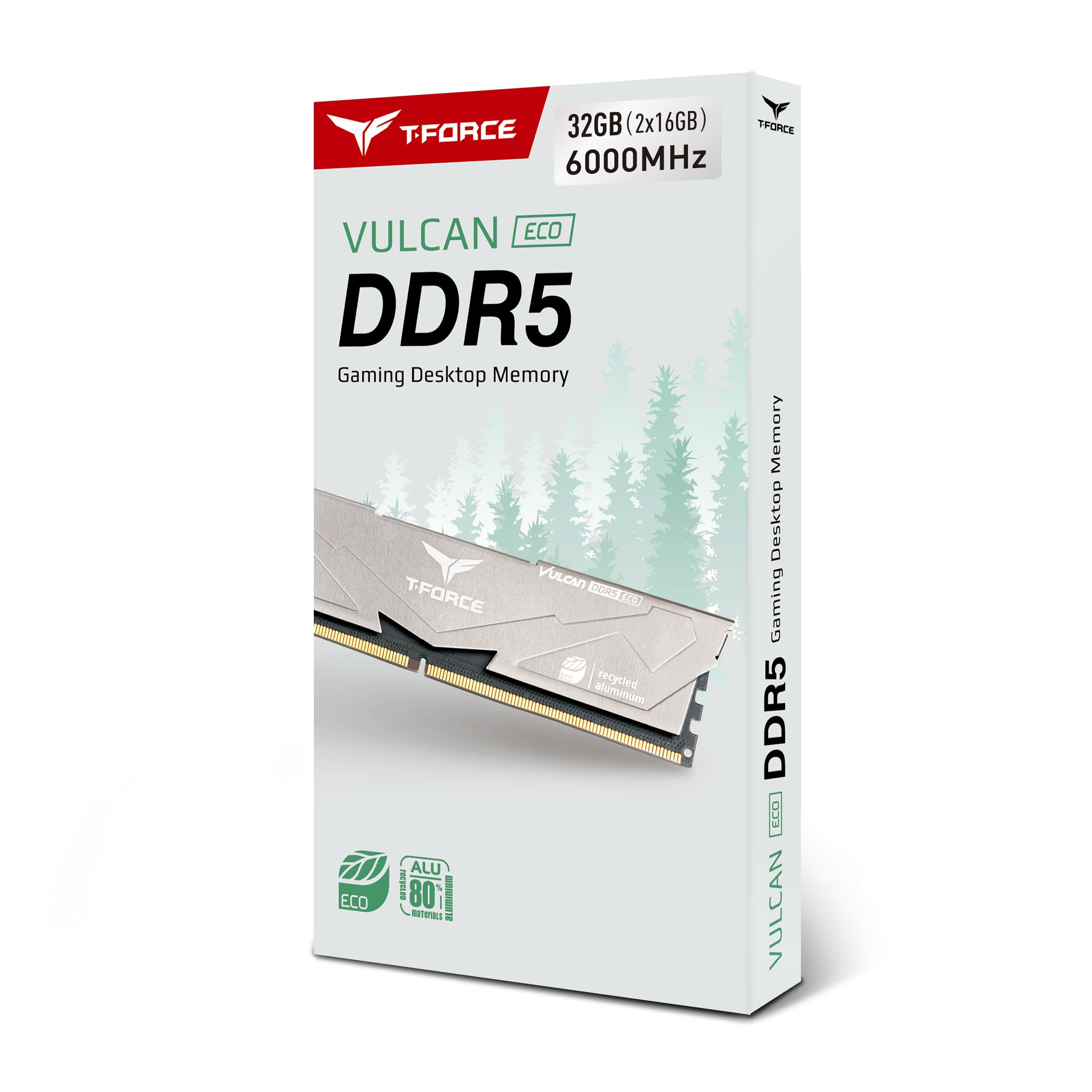 TEAMGROUP T-Force Vulcan ECO DDR5 32GB (2x16GB) 6000MHz (PC5