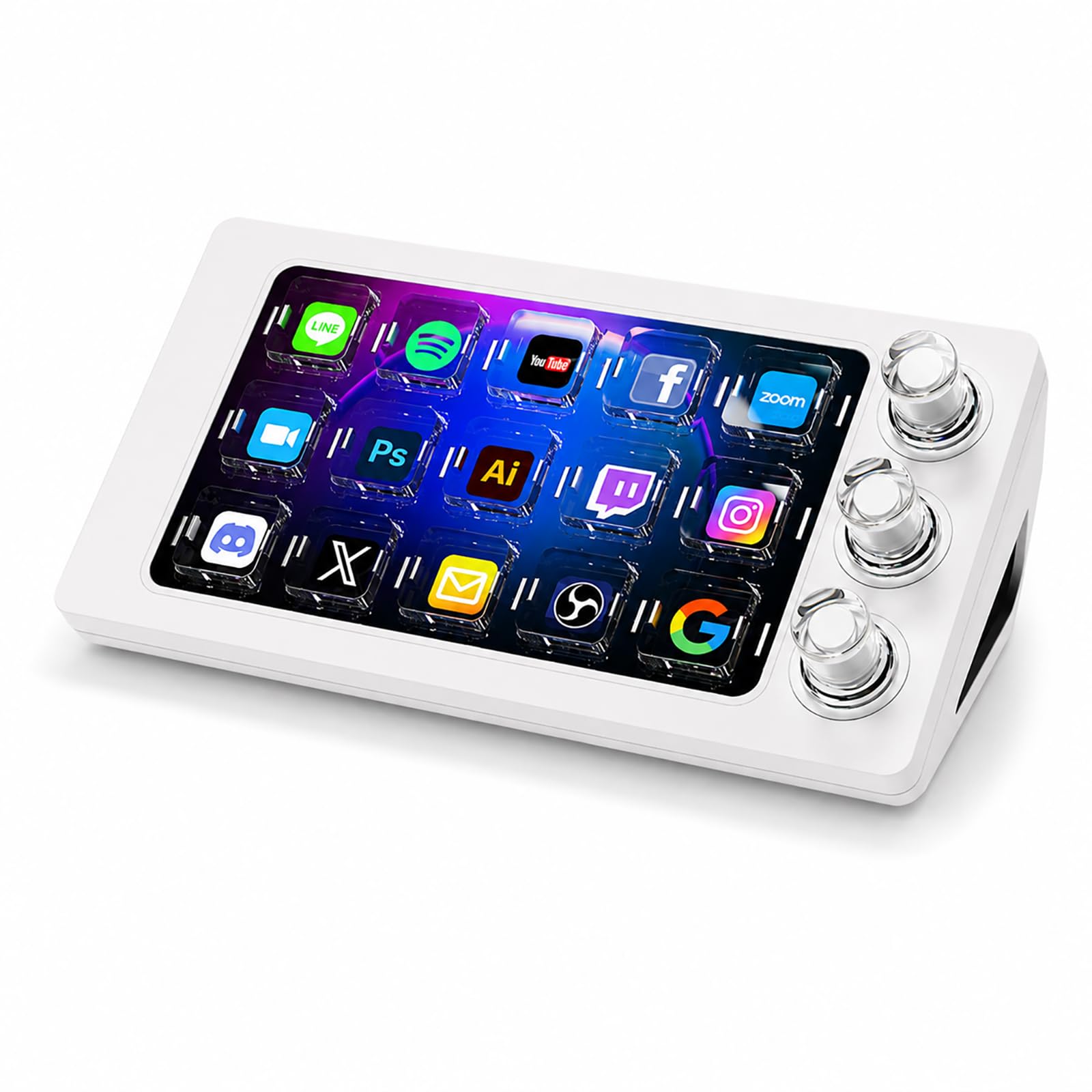 ActionRing Stream Controller Deck for PC Work,Live Stream and Video Editing