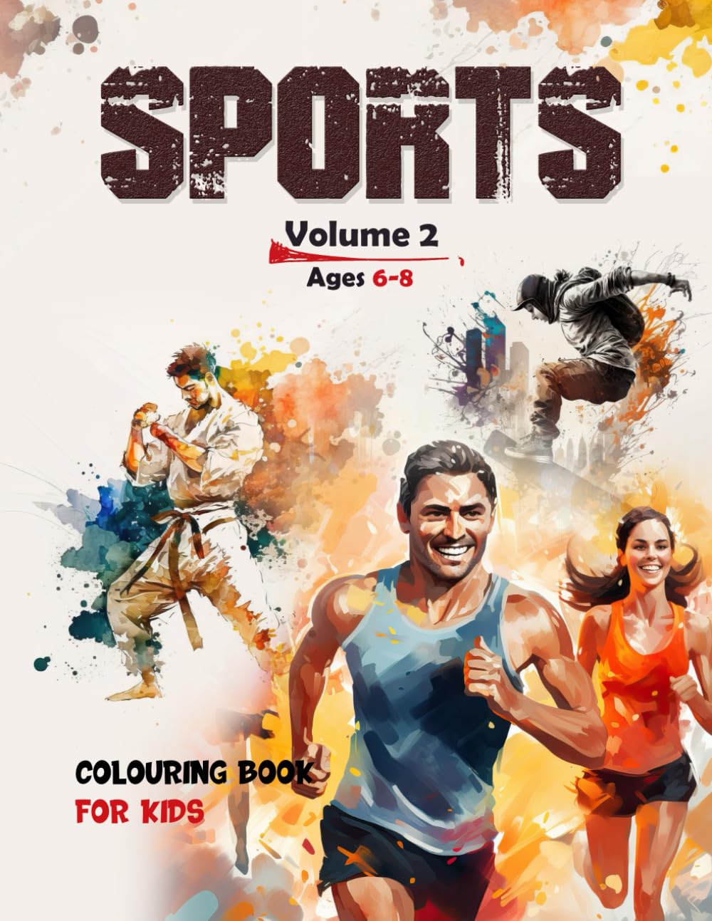 Sports Colouring Book (Vol 2): A World Sports Colouring Book